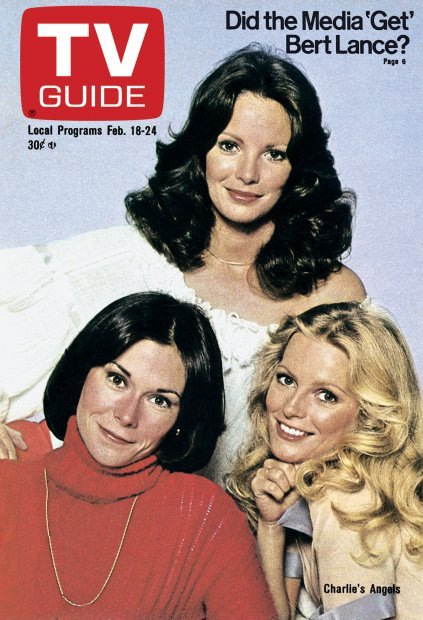ratscape:  Charlie’s Angels on the covers of TV Guide (1976-2011)  😇