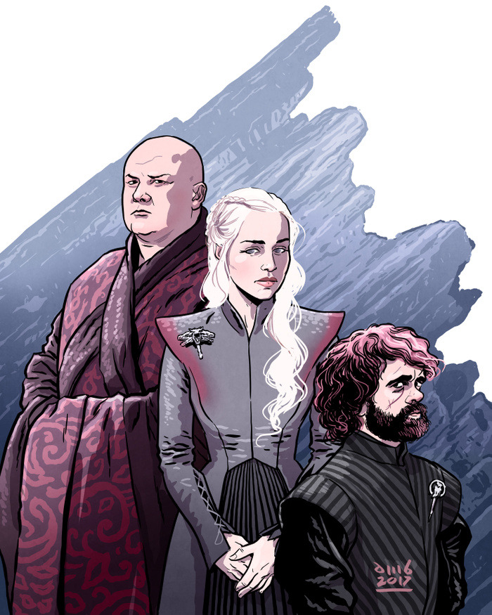 coolpops: Game of Thrones Series |  David M. Buisán - links for prints and other