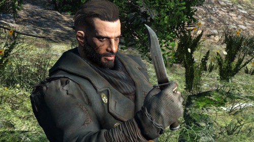 saiyuri-thedragonborn: Arthur Maxson (vanilla &amp; modded) wearing Hunter’s Long Coat (Ol