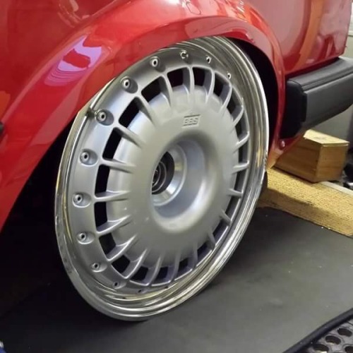 fuckyeahmk2s:  BBS RT073 from a Bugatti EB110. Custom built from 2 to 3 piece. For sale.