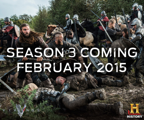 historyvikings:  PSA: Vikings returns to HISTORY this February!