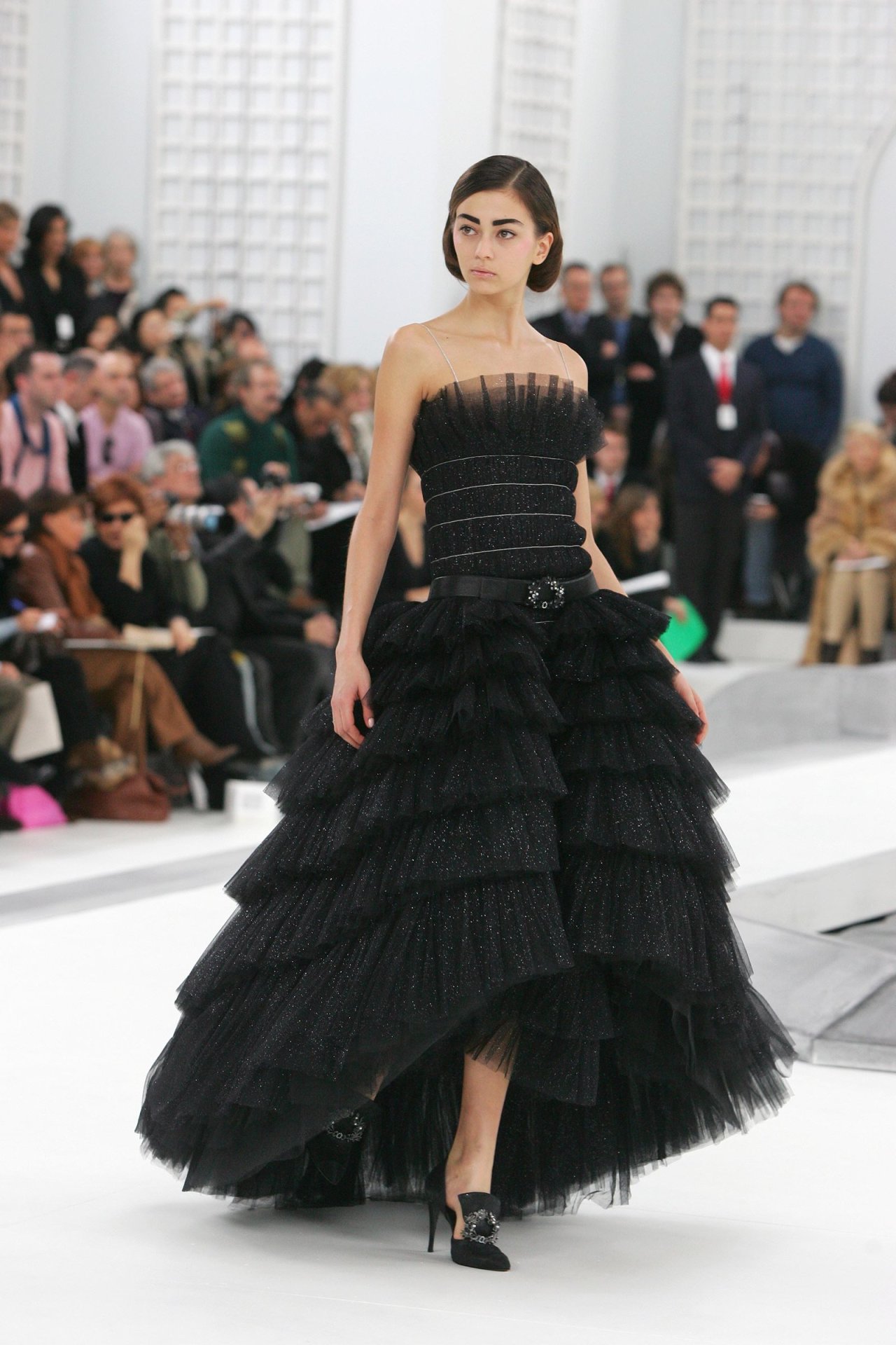 lelaid:  Morgane Dubled at Chanel Haute Couture, Spring/Summer 2005