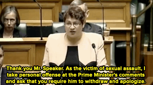micdotcom:  Women may compose less than a third of New Zealand’s Parliament, but