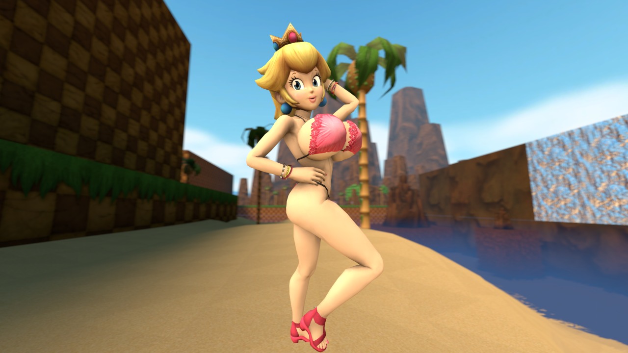 shockingartits:  Summer Peach Full PhotosetPatreonshe’s so cute.