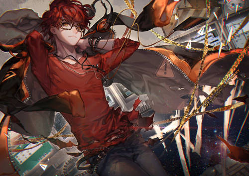 kawacy:  Saeyoung Choi a.k.a Seven Zero Seven.Defender of Justice ⚠ ⚠   psd/tutorials/brushes/etc wi