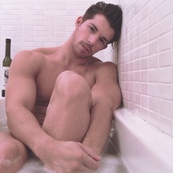 lovebennedick:  sexdreams1994:  - In Cocks We Trust -  Can I bath with you?