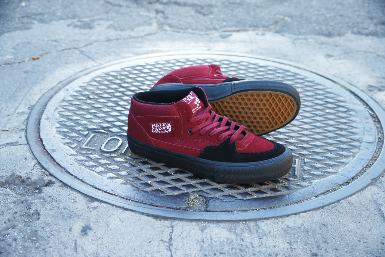 vans caballero red