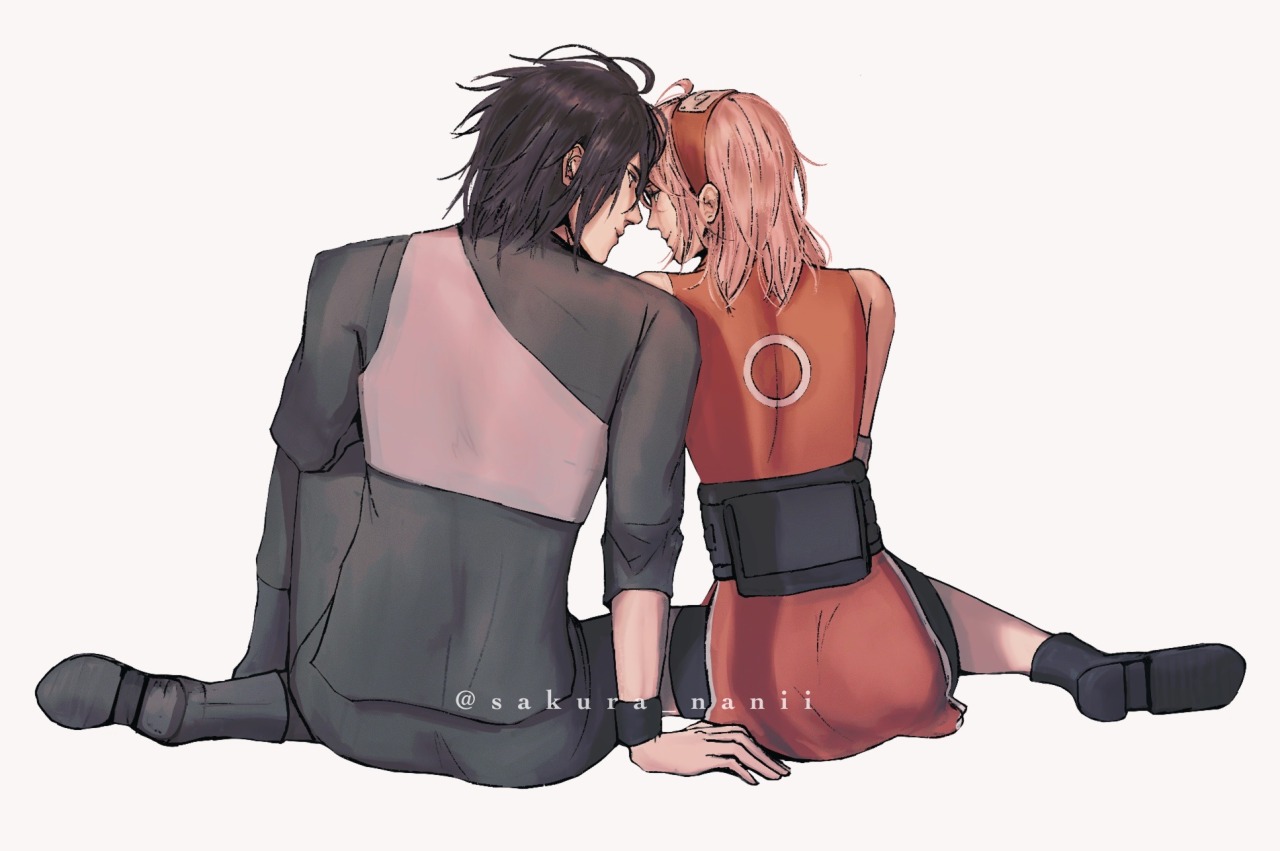 sasuke-media: Sasuke e Sakura (in love?)