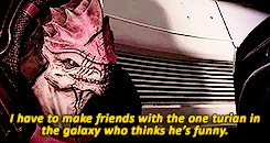 liarashepards:mass effect friendships: [5/5]→garrus vakarian & urdnot wrex