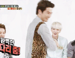 oh-luhans:suho dancing sistar’s ‘alone’