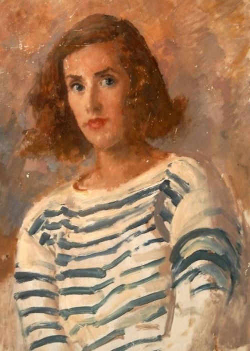 salantami:Augustus Edwin John - Portrait of Gwyneth Johnstone