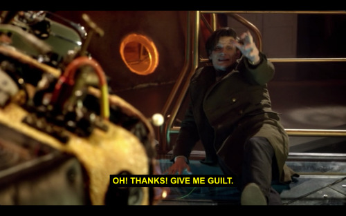 elevenscloud:  the-woman-of-belgravia:  #and then you realize, the Doctor doesn’t think he’s helped anyone he’s come across #you realize he believes the things people say about him that death and destruction follow him wherever he goes #he doesn’t