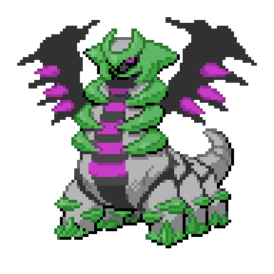 Shiny Giratina Palette [Pokémon Legends: Arceus] [Mods]