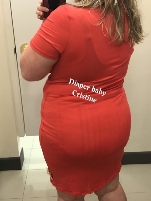 diaperbabycristine: Here’s a couple outfits I tried on before when I was at the mall. I really