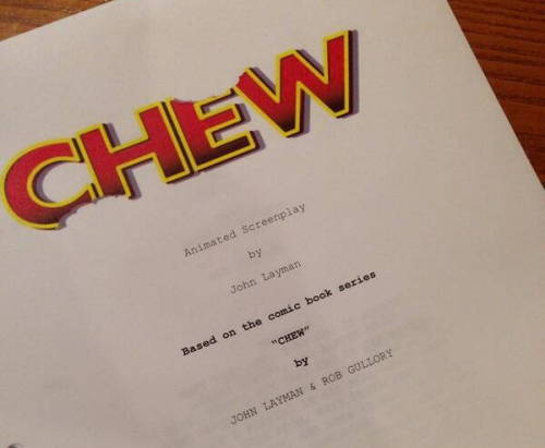 superheroesincolor:Chew animated movie in the works“Walking Dead star Steven Yeun and Felicia Day, t