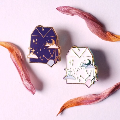 sosuperawesome: Enamel Pins Cura Moon on Etsy