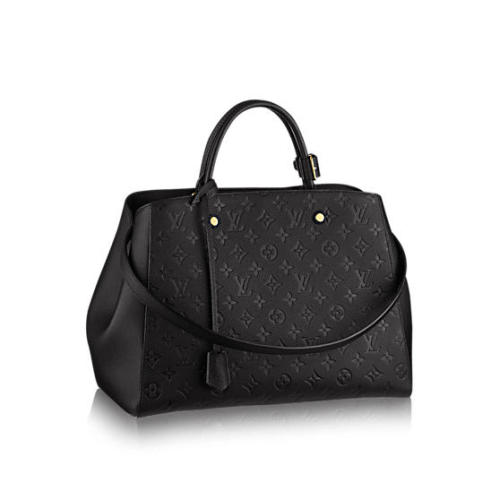 Noir Monogram Empreinte Tote Bag from Louis Vuitton