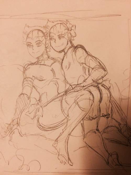 camalilium:  old demon boy sketches I’ll prob color sometime soon, not sure which sketch to color tho