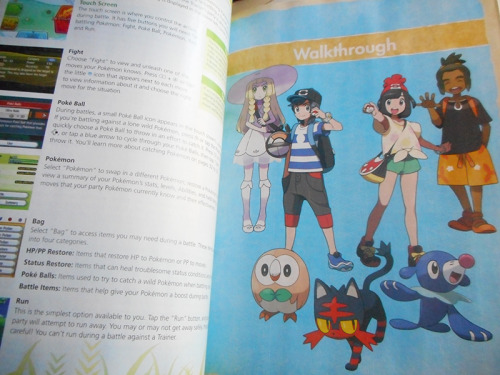 I got the SM Trainers Collection guide/artbook !! It’s so big and cool and brings concept art, I love how it has the spoiler warning on it haha, gonna def look through it all later