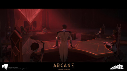  ARCANE | Council Room 3D Environment | Simon Magnan