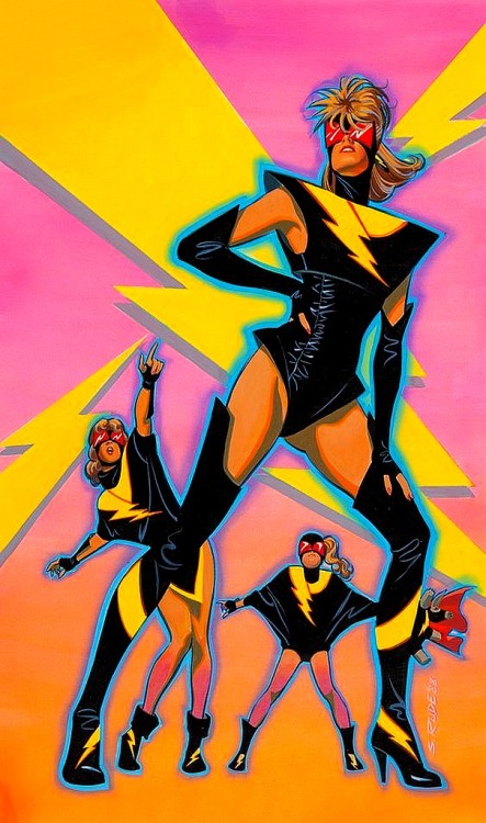 translucentmind:Loomis sisters,1989 // Steve Rude