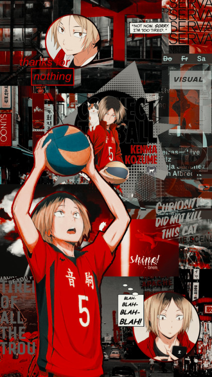 brenedits - ⇝ haikyuu lockscreens⇝ like/reblog if you...