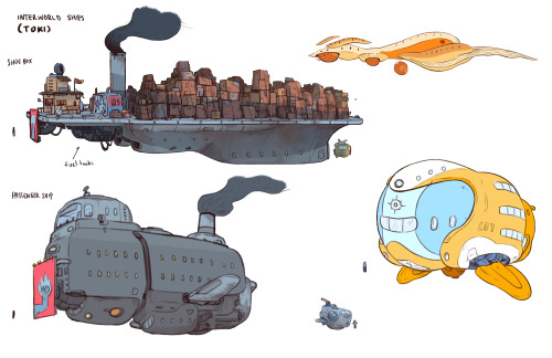 5worldsteam: Some color model sheets and preproduction work for the 5 Worlds series by @yumbles, @bo