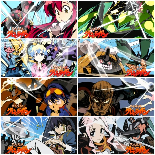 animeandlife:  So it took forever.. But here is my Gurren Lagann appreciation post :3 Hope you enjoy! <3 