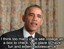 huffingtonpost:  Do you agree with the president? Do young people waste a lot of