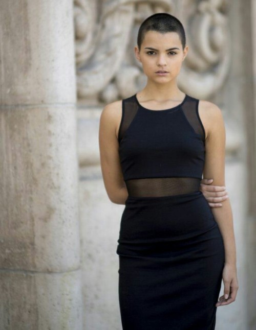 thefingerfuckingfemalefury:  wakandausbeautiful2016sept:  September 18th   Brianna Hildebrand   New face in 2016.  She played Teenaged Negasonic Warhead in the Deadpool movie.  She’s an adorable out lesbian with a girlfriend and I NEED for her character