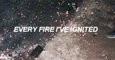 calsgang:  Cause i’ve got a jet black heartAnd there’s a hurricane underneath it.