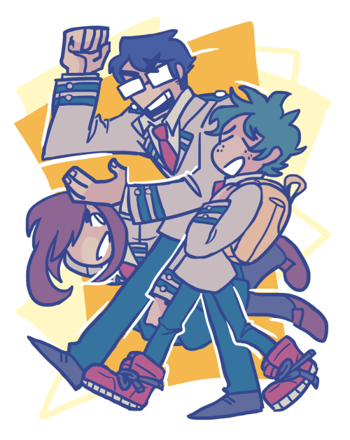 chipchopclipclop:BEEN IN A BNHA MOOD, love my kids…..