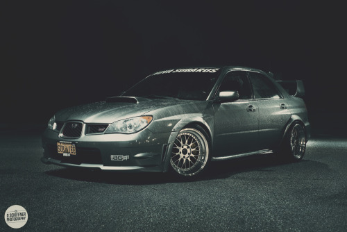 subaru-wrx-sti: upyourexhaust: 06 STi - Karlton Flares Photos by David Schiffner Damn