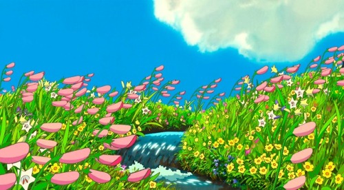 ghibli-collector:The Floral Art Of Studio Ghibli