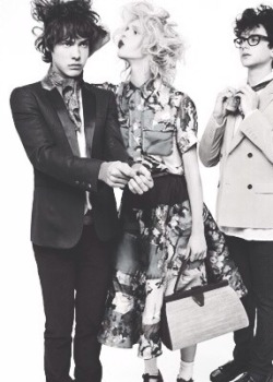 andrewbandguy:  whatismgmt:  MGMT model  i still can’t get over the fact that they modeled for vogue 