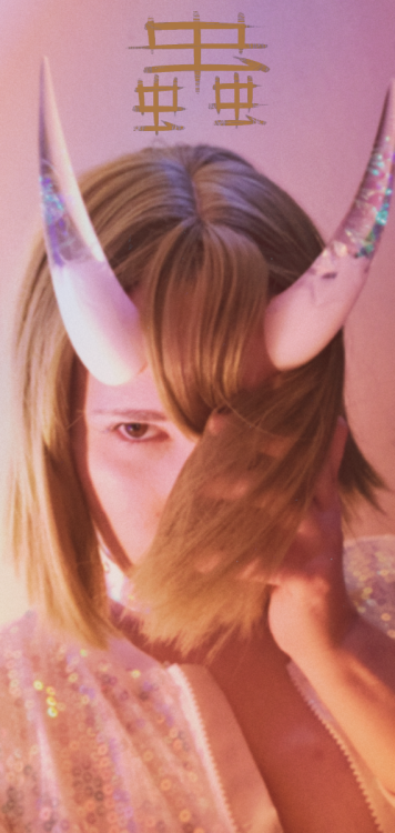 XXX O N I Horns from StoryTeller Cosplay  photo