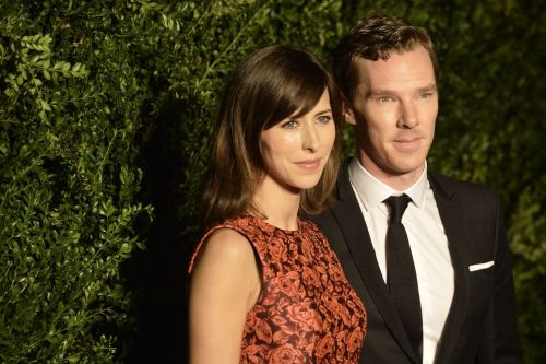 Benedict Cumberbatch and Sophie Hunter at the 60th London Evening Standard Theatre Awards at the Lon