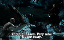 shardofnarsil:  &ldquo;You said ask me a question. Well, that is my question;