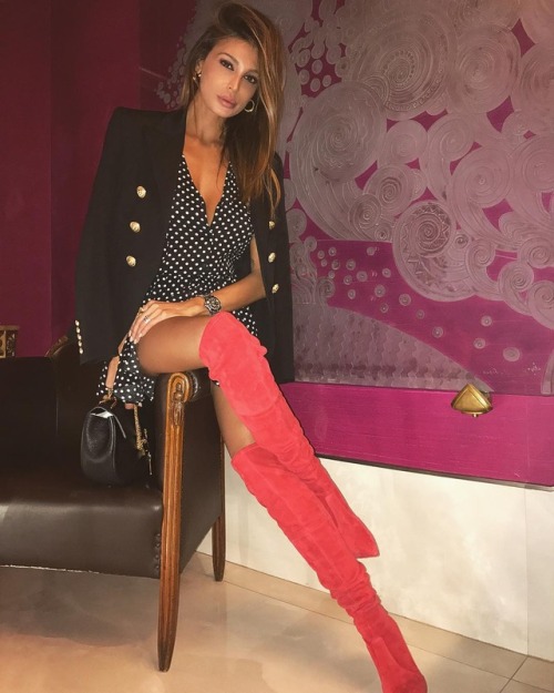 fashion-boots: Cristina Buccino on instagram 