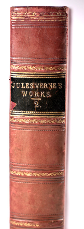 Jules Verne&rsquo;s books Twenty thousand Leagues Under the Sea &amp; The Adventures of Three Englis