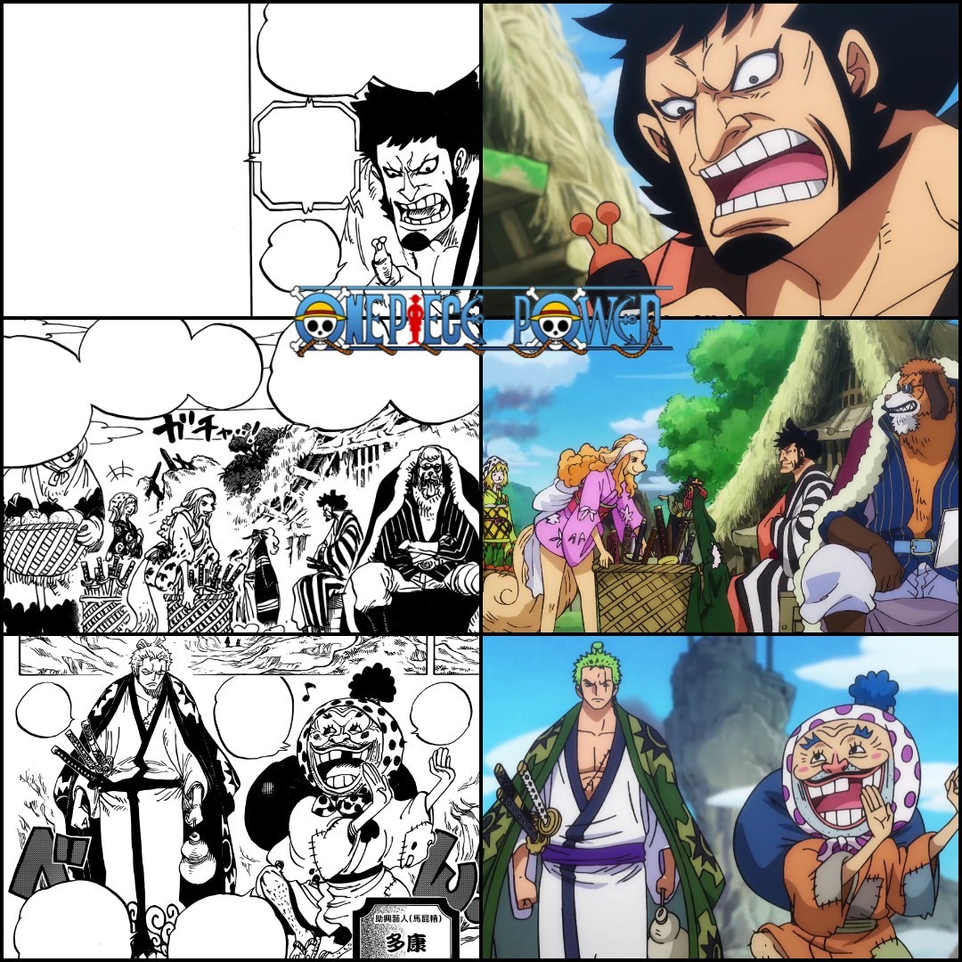 Episode 922 Vs Chapters 928 929