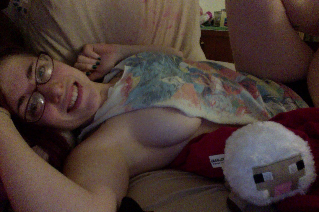alphacakes:  Sleepy and hanging out with Fredrick.