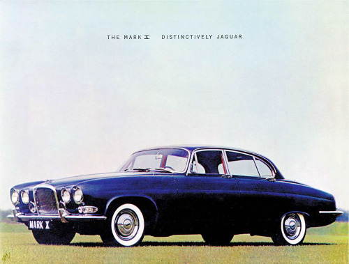 Jaguar Mark X brochure (US market, edited), 1965. The Mark X was Jaguar’s flagship saloon inn the 19