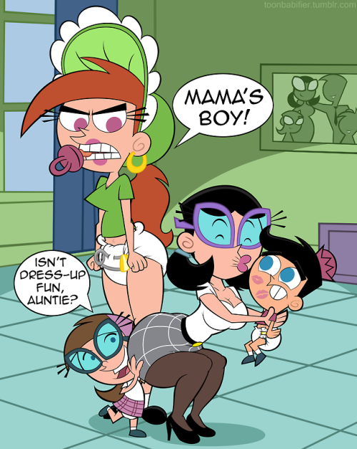 Mama’s Boy (Fairly Oddparents Vicky, Tootie, Tammy and Tommy)This is one that sort of just went from