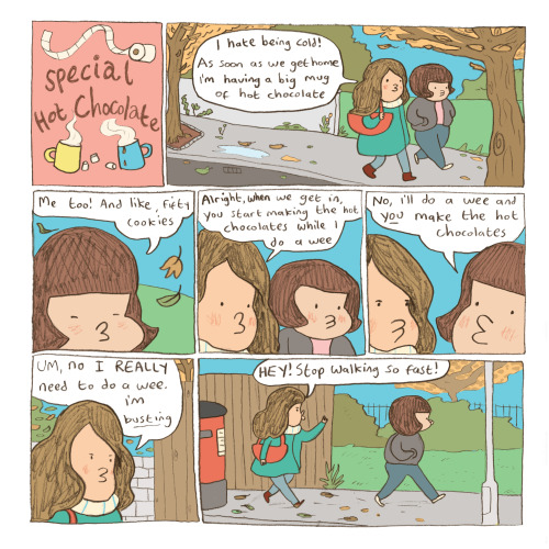 A comic from my book SISTER BFFs