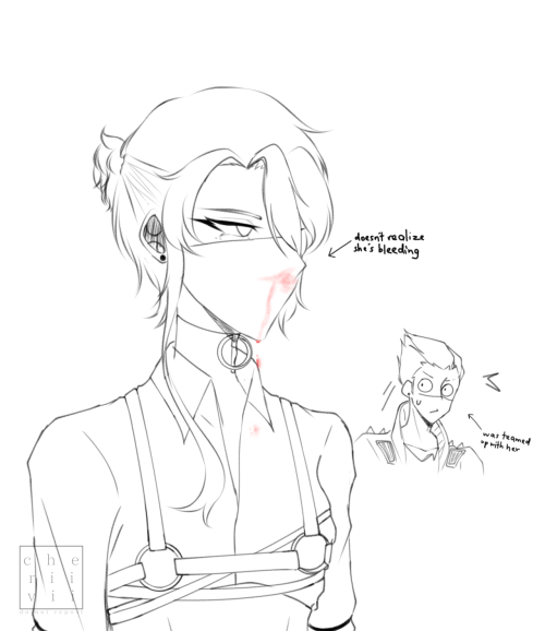 Dumping Some Of My Valo Oc X Yoru Here, Her Name Is Venice Btw ^^