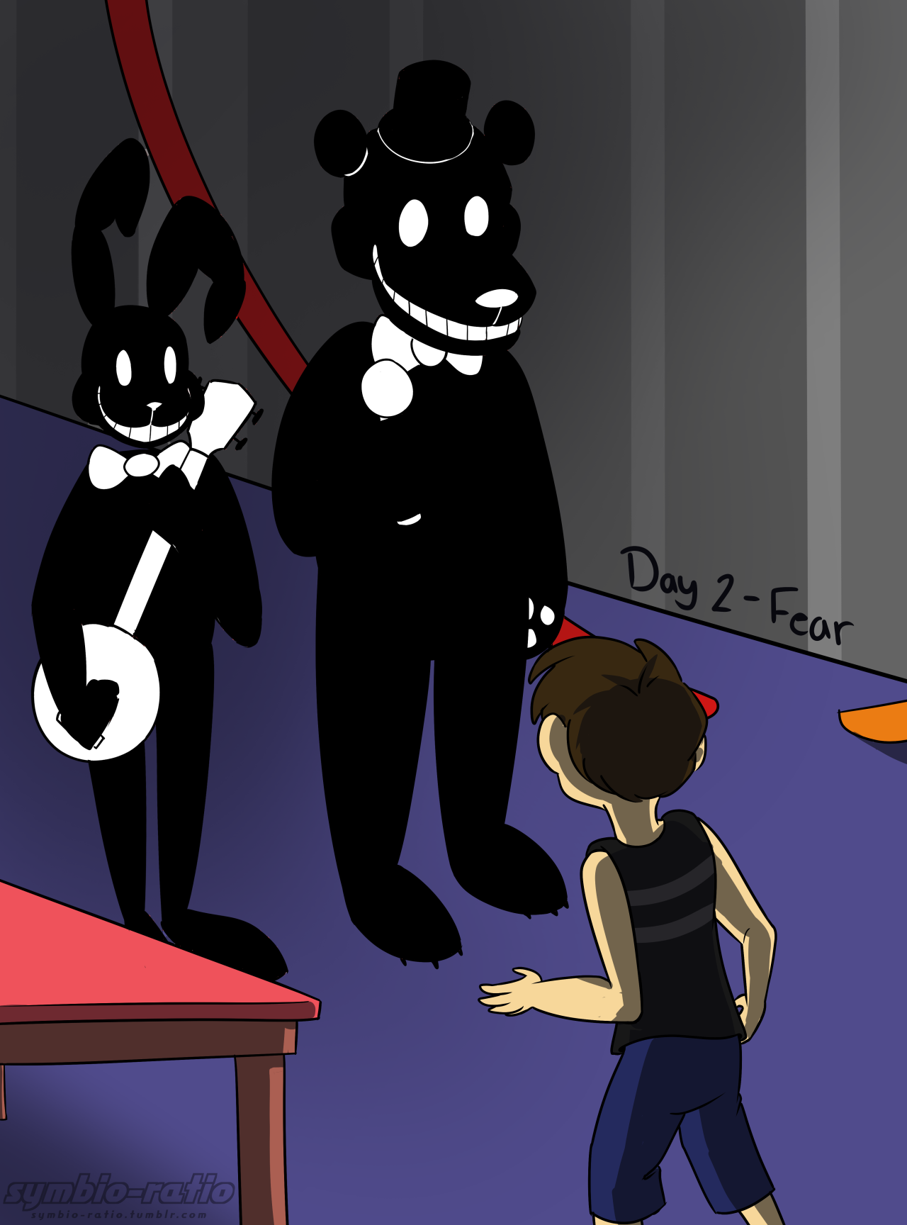 fnaf 2 shadow bonnie boy human - Pesquisa Google