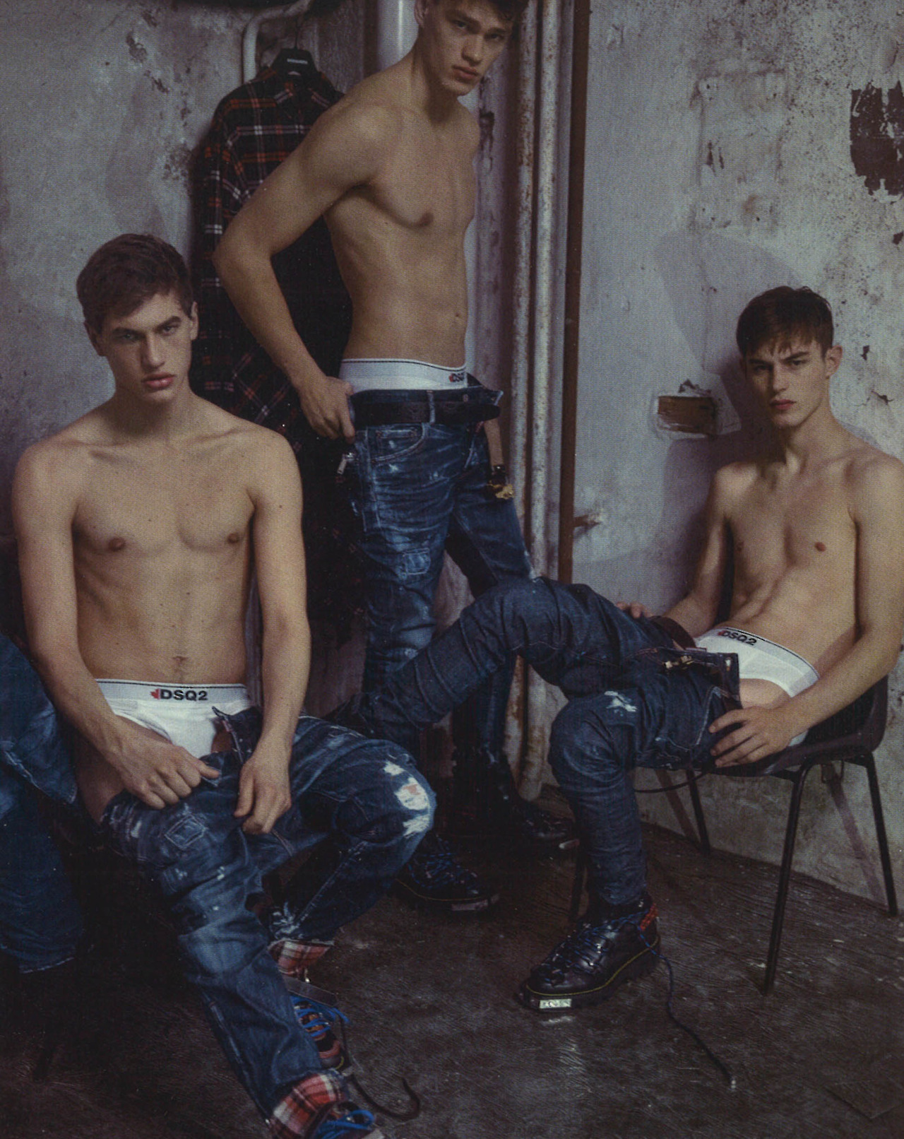 christos:Paul Junior François, Filip Hrivnak, and Kit Butler by Inez &amp; Vinoodh