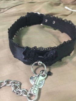 kittensplaypenshop:  shadowedlights92:  My collar from kittensplaypenshop came in! It’s so great! Thanks for everything ^_^ I am so happy. It fits perfectly ^_^ THANK YOUUUUUUUUU!  We’re happy you like it hun!!! &lt;3 -hugs- 