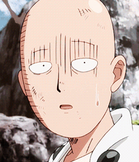 tearbender:  Faves of 2015 Fall Anime » Saitama 